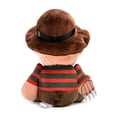 thumbnail image 3 of Nightmare On Elm Street - Juguete de Peluche Freddy Krueger Diseño Sentado (Rojo, Marrón), 3 of 4