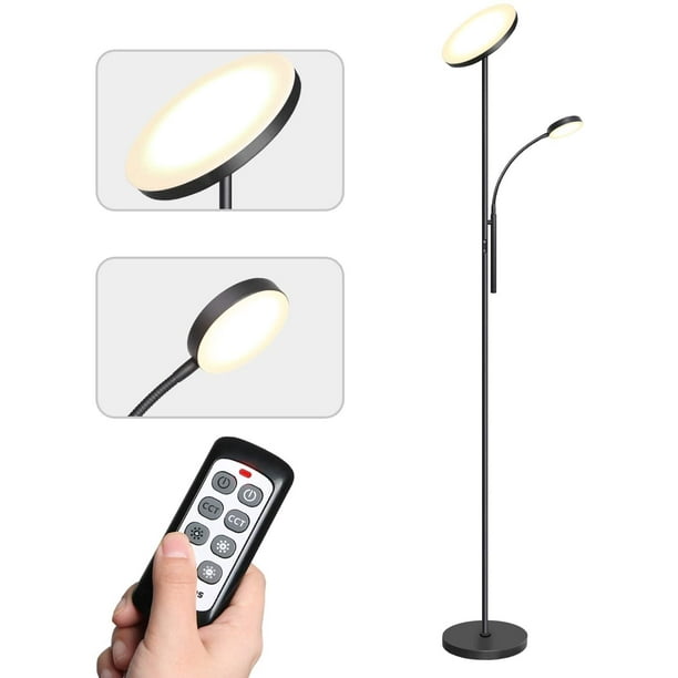 Tomons Dimmable Floor Lamp Bright Tall, Tenergy Torchiere Dimmable Led Floor Lamp Review