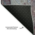 thumbnail image 5 of Addison Rugs Mayfield Premium Machine Washable Transitional Abstract Blue Rectangle Rug, 3' x 5', 5 of 7