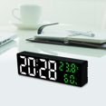 thumbnail image 4 of Reloj Despertador digital inteligente Baoblaze Negro Verde Despertador, 4 of 7