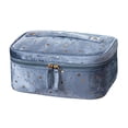 thumbnail image 2 of Velvet Cosmetic Bag Portable Large Capacity Portable Wash Bag Classical European Small Perfume Travel Storage Bag, 2 of 4