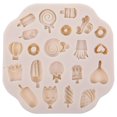 thumbnail image 1 of LEEYNEER Polymer Clay Mold Sweets Polymer Clay Mold Jewelry Making Charm Mold Silicone Mold, 1 of 5