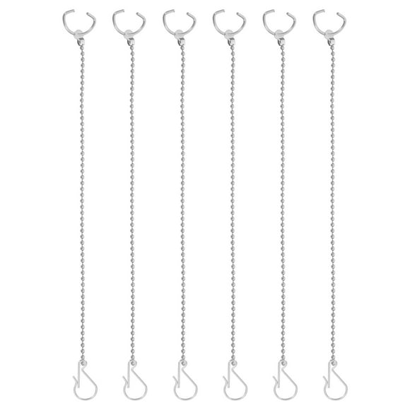 6Pcs Toilet Flapper Chain Toilet Chain Toilet Float Replacement Toilet Tank Flapper Part