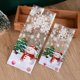 thumbnail image 2 of Bolsas de embalaje para hornear galletas de muñeco de nieve, 25/50 piezas, bolsa de regalo para aperitivos, árbol de Navidad, copo de nieve, decoraciones para fiestas de Año Nuevo y Navidad, 2024, 2 of 4