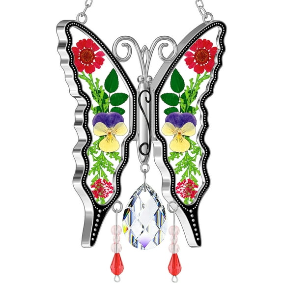 KY&BOSAM Butterfly Suncatcher, 100-Count