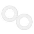 thumbnail image 2 of O Rings, Not Easily Deformed Excellent Performance PTFE Washer Gasket 2PCS High Strength PTFE Material  for Submersible Cylinder Valve Gasket Replacement, 2 of 7