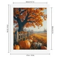 thumbnail image 2 of Paint by Numbers Kit for Adults, Autumn Harvest Scenic Landscape Paint by Numbers, Easy Paint by Numbers Kit for Adults Beginner, DIY Adult Paint by Number Kits on Canvas, Home Decor 12x16in, 2 of 7
