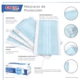 thumbnail image 3 of Best Trading Cubrebocas Azul 50 piezas, Mascarilla Desechable Termosellada Tricapa, Tapabocas con 50 Piezas con Ajustador Nasal Oculto y Tecnología Ligera de Filtrado Efectivo, 3 of 5