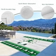 thumbnail image 6 of Outdoor Rug 6x9 ft St. Patrick's Day Gnomes Clover Waterproof Outdoor Patio Rug Mat Non Slip Outside Area Carpet for RV,Camping,Porch,Deck,Pool,Balconybackyard,Irish Green Buffalo Plaid Clover, 6 of 9
