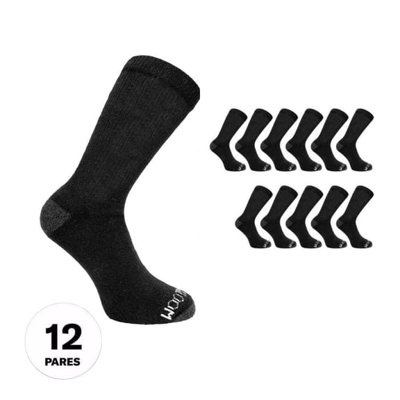 Calceta Fruit Of The Loom Para Hombre Unitalla 12 Pares