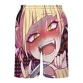 thumbnail image 5 of My Hero Academia Smile Himiko Toga Short Sweatpants Summer Daily Cozy Lounge Shorts 3D Printed Beach Shorts Sweatpants With Drawstring And Pockets, 5 of 7