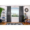 thumbnail image 1 of All American Collection New High Quality Plaid 2 Panel Sheer Curtain with Grommet 110"x84", 1 of 3