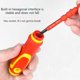 thumbnail image 3 of 15-in-1 Interchangeable Insulated Screwdriver Set with Magnetic and Slotted Bits for Electricians Tool Kit, 3 of 5