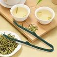 thumbnail image 1 of Silicone Tea Tongs & Scraper Set - Heat-Resistant Loose Leaf Tea Accessory with Ergonomic Grip - Dishwasher Safe Tea Tools - 1 Clip Included,Wrinkle Free,YISHFHP,D, 1 of 9