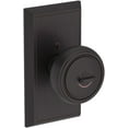 thumbnail image 5 of Baldwin ENBREHFR003 Bremerton Single Cylinder Keyed Entry Door Knob Set - Brass, 5 of 7