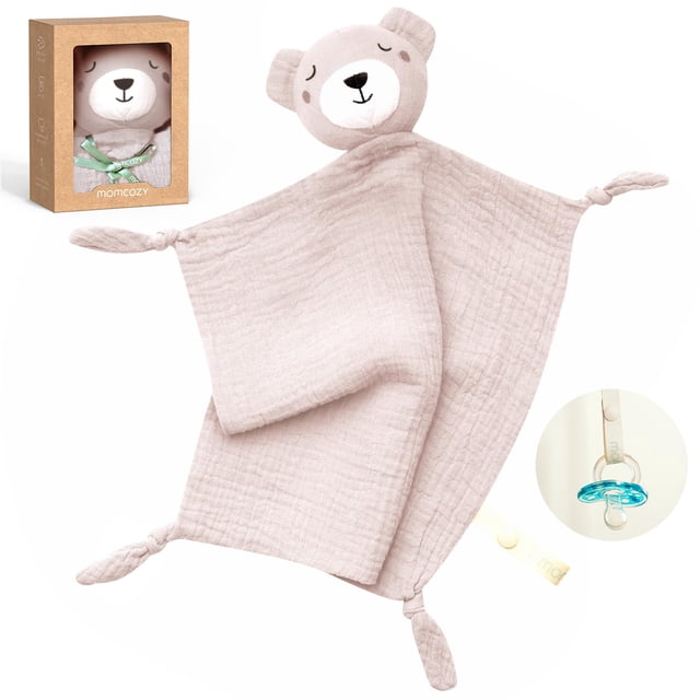 Manta de Seguridad Momcozy Osito para Bebés de Algodón