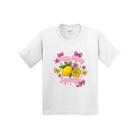 Inktastic Easy Peasy Squeezy Youth T-Shirt