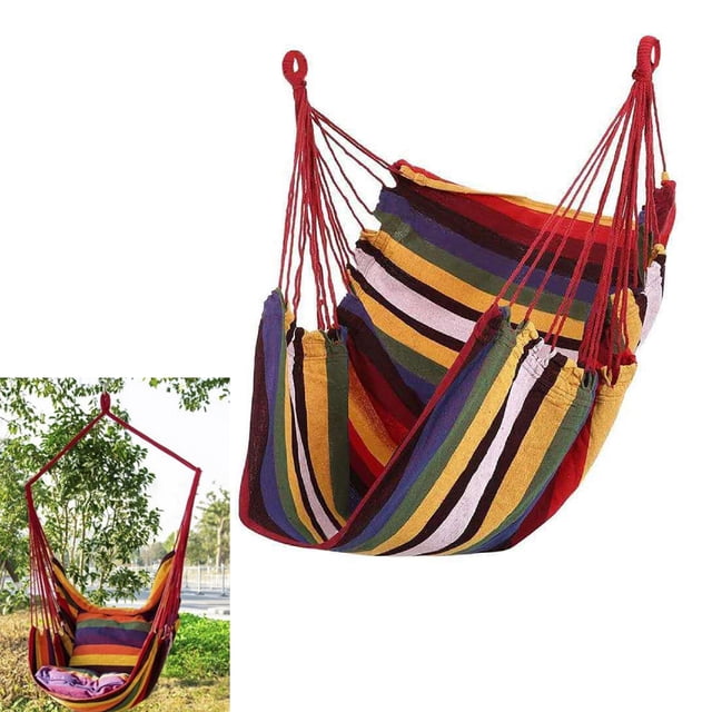Hamaca silla NikouMX Deportes rayas coloridas