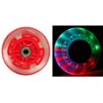 thumbnail image 1 of Roues de Trottinette LED ABEC9 Roulements pour Trottinettes RAZOR 100mm Rouge Lumineux Lot de 2, 1 of 5