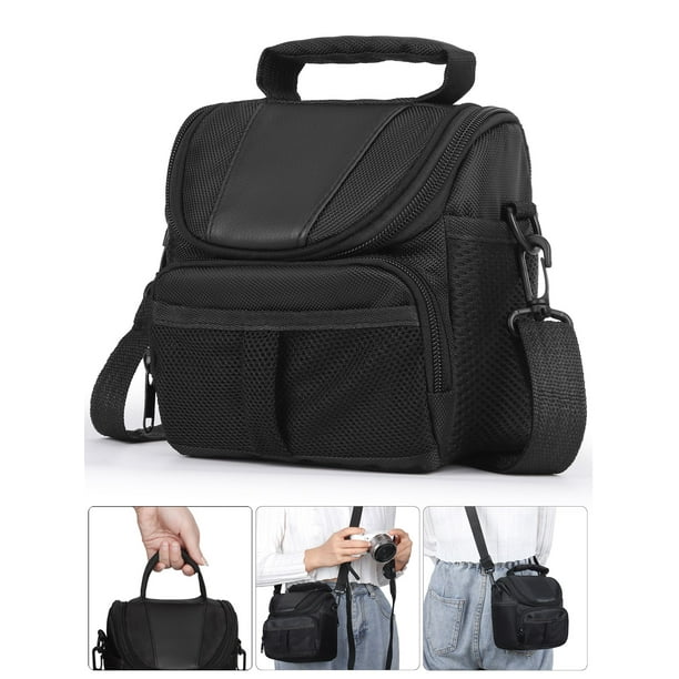 Deago Single Shoulder Crossbody Compact Camera Bag Case for Canon Nikon