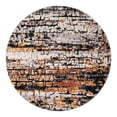 thumbnail image 3 of Unique Loom Tucson Collection Area Rug - Tohono (7' Round Multi/Black), 3 of 7