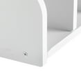 thumbnail image 6 of 4+2 Tier File Holder Organizer Mail Sorter PVC Book Storage Rack Rectangle Desk Organizer, 6 of 12