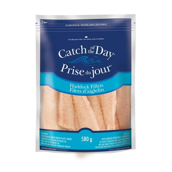 Catch of the Day Haddock Fillets, 580 g