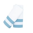 thumbnail image 2 of Guest Towels With Turquoise Borders, Set of 2, 2 of 5