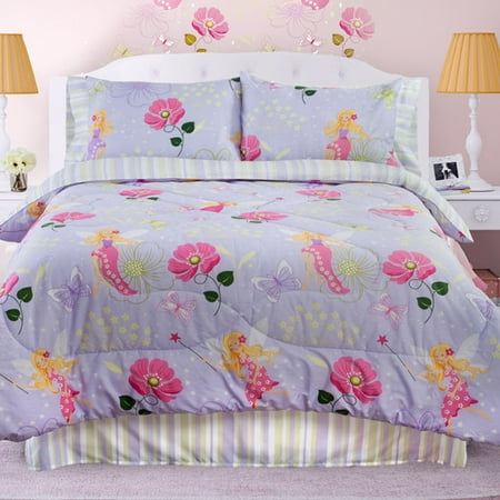 Veratex Inc Glow In The Dark Fairy Light Comforter Set Walmart Com