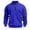 Blue, variant on Blekii Men's Athletic Half Zip Sweatshirt, Sporty Long Sleeve Pullover Top, Breathable Performance Fabric, Casual Training Or Lounge Wear, Modern Fit for Gym Or Street, Versatile