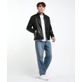 thumbnail image 3 of AZoiNM Men's Faux Leather Jacket Casual Motorcycle Biker Coat Stand Collar Zip Front Lightweight Fashion Outerwear with Zipper Pockets, 3 of 13