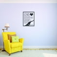 thumbnail image 1 of Top Decals Trust In The Lord With All Thine Lean Not Unto Thine Own Understanding. He Shall Direct Thy Paths. Proverbs 3:5-6 10x20” Color: Black, 1 of 1