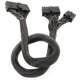 thumbnail image 1 of 10+18-Pin to 24-Pin Modular Power Cable Compatible with Corsair RM550X RM650X RM750X RM850X RM1000X-B5, 1 of 5