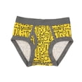thumbnail image 4 of FUNFARE Underwear Construction Trucks Toddler Boys Cotton Briefs With Pouch (5 Pack) - 3T, 4 of 7