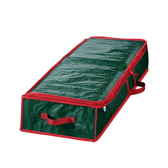 Gift Wrap Storage Organizer Container, Christmas Wrapping Paper Storage, Storage Green