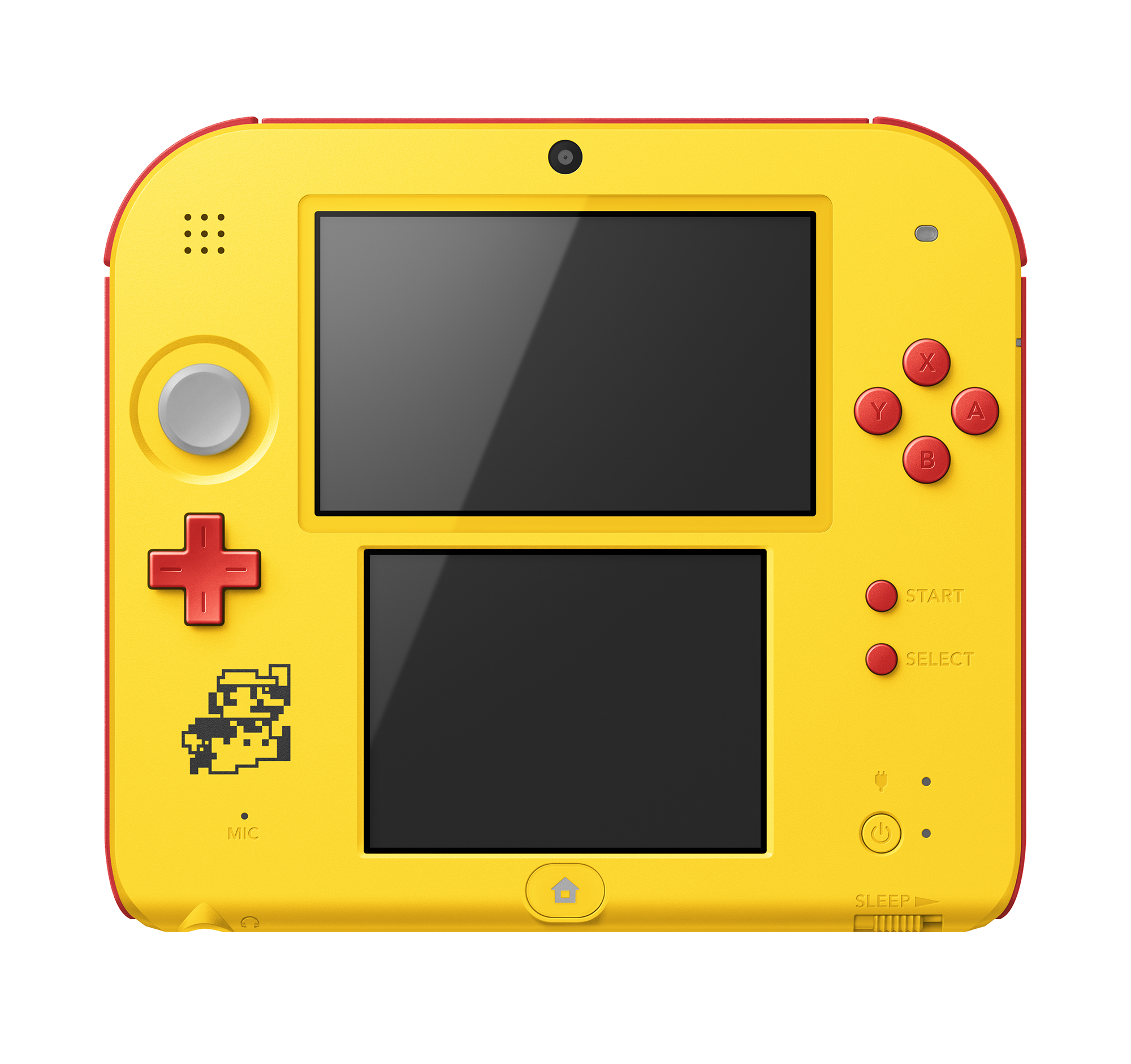 Nintendo 2DS System with Super Mario Maker (Pre-Installed), Yellow / Red, FTRSYBDW - image 5 of 7