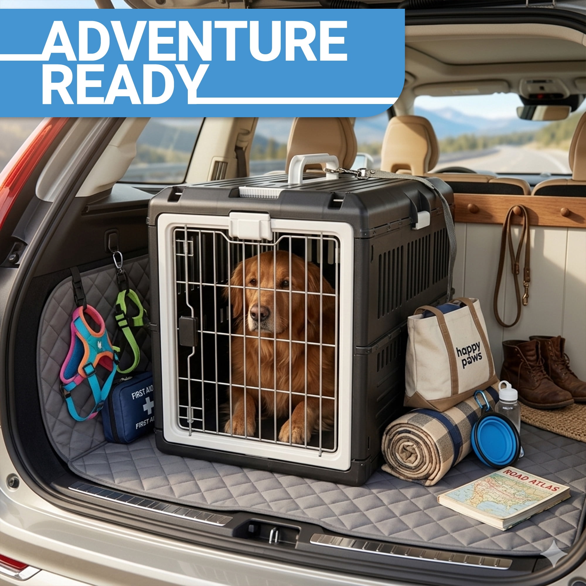 Mirapet 10300 Pet Collapsible Crate - Large