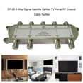 thumbnail image 2 of SP-08 8-Way Signal Satellite Splitter TV Aerial RF Coaxial Cable Splitter Wholesale Hot New Arrival durable, 2 of 6