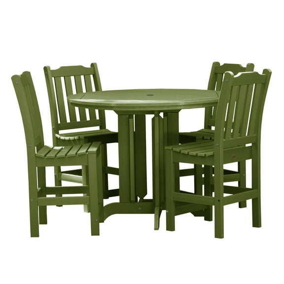 highwood® Eco-Friendly Lehigh 5pc Round Counter Dining Set