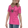 thumbnail image 5 of Buck up Women's Relaxed T-Shirt (Berry, M), 5 of 7