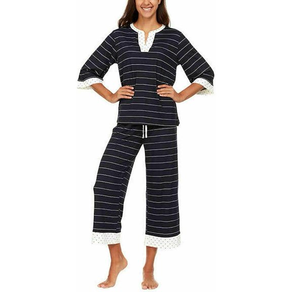 Flora Nikrooz Ladies' Crop Pant PJ Set