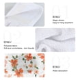 thumbnail image 2 of Yayeee Kitchen Hanging Hand Towels Set of 2 with Loop Bathroom Absorbent Tie Towel, Small Floral Blooms, 2 of 7