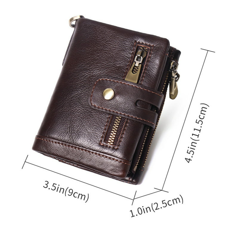 Men's Designer Leather Wallets, Card Holders & Pouches