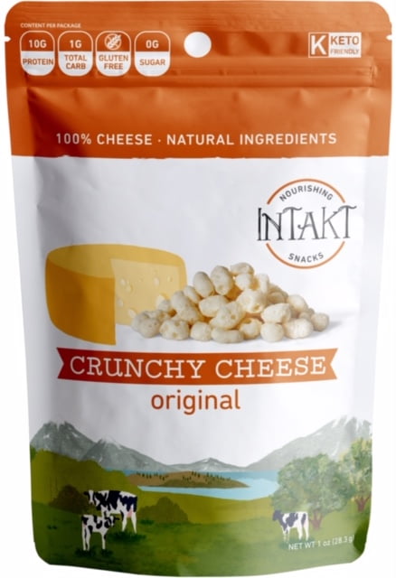 INTAKT Crunchy Cheese – ORIGINAL Flavor – 12 Pack