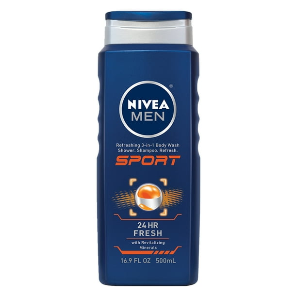 NIVEA MEN Sport Body Wash, 16.9 oz