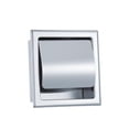 thumbnail image 3 of Ounissouiy Soporte de papel para pared, estante impermeable de acero inoxidable, pañuelos modernos mate, resistentes, duraderos, a prueba de Juegos de accesorios de baño, 3 of 6