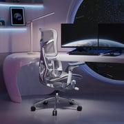SIHOO Doro-S300 Ergonomic Office Chair, High Back Mesh Office Chair, Zero-Gravity Mechanism-6D Coordinated Armrests Desk Chair for Home Office - White