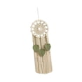 thumbnail image 2 of Baoblaze Macrame Wall-hanging Creative Handmade for Door Curtains Gift 80cmx25cm Beige, 2 of 8