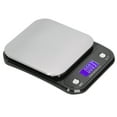 thumbnail image 2 of Peahefy Baking Scale, Non‑Slip Stainless Steel Electronic Scale, Exquisite For Home 16 X 21 X 3cm, 2 of 8
