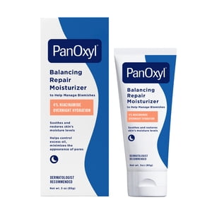 PanOxyl PM Balancing Repair Moisturizer, Niacinamide, 3 oz